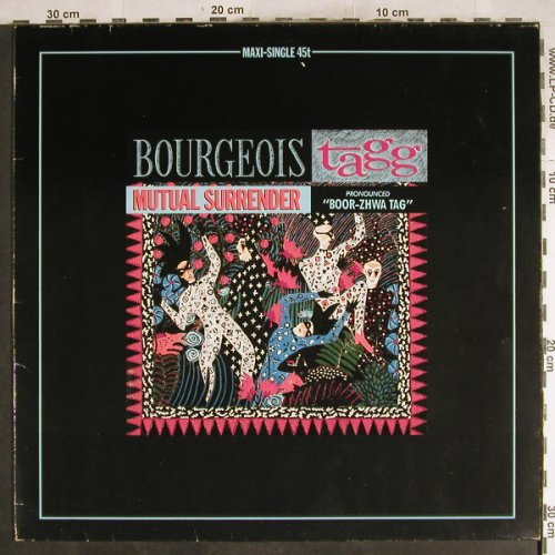 Bourgeois Tagg: Mutual Surrender/ Move Up, Island(608 189-213), D, 1986 - 12inch - H7559 - 1,00 Euro