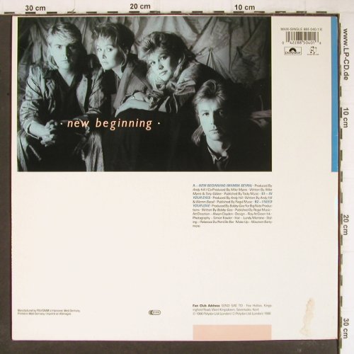 Bucks Fizz: New Beginning(ex)/In your Eyes/I ne, Polydor(885 040-1), D, 1986 - 12inch - H7604 - 1,50 Euro