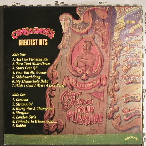 Chas & Dave: Greatest Hits, Foc, Rockney(ROC 913), UK, 1984 - LP - H7628 - 5,50 Euro