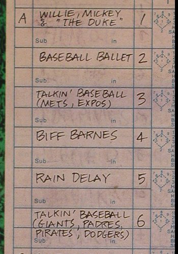 Cashman,Terry / Talkin'Baseball: National League, Lifesong(LS-8137), US, 1982 - LP - H7641 - 2,00 Euro