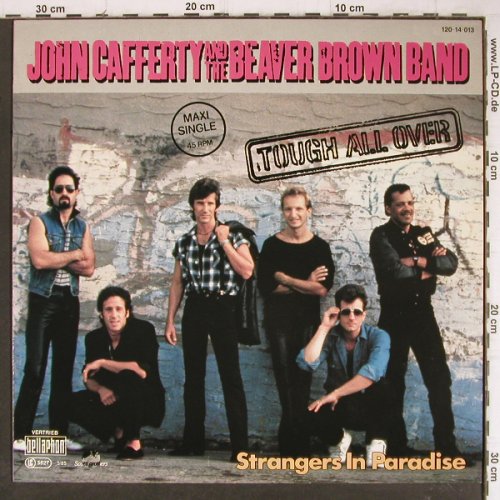 Cafferty,John & t.Beaver Brown Band: Tough All Over+1, Bellaphon(120 14 013), D, 1985 - 12inch - H7659 - 1,00 Euro