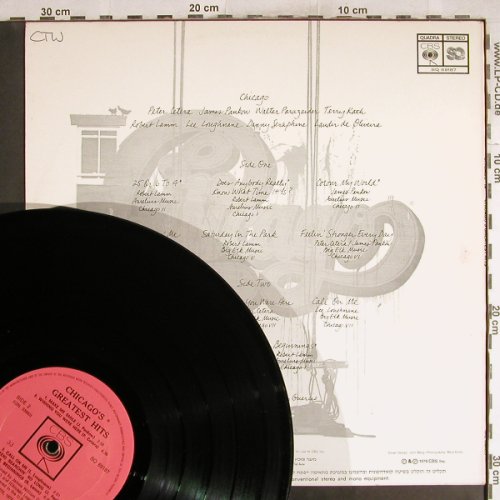 Chicago: Greatest Hits, CBS(SQ 69187), Israel, 1975 - LPQ. - H7697 - 6,00 Euro
