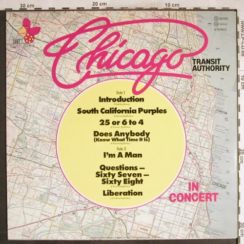 Chicago: Transit Authotity-Live In Concert, Happy Bird(90105), D,  - LP - H7698 - 5,00 Euro