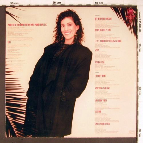 Coolidge,Rita: Inside The Fire, AM(LX 65003), NL, 1984 - LP - H7797 - 3,00 Euro