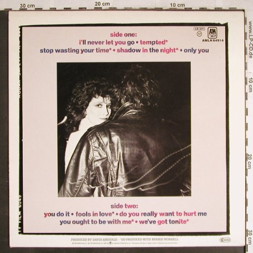 Coolidge,Rita: Never Let You Go, m-/vg+, AM(AMLH 64914), NL, 1983 - LP - H7799 - 4,00 Euro