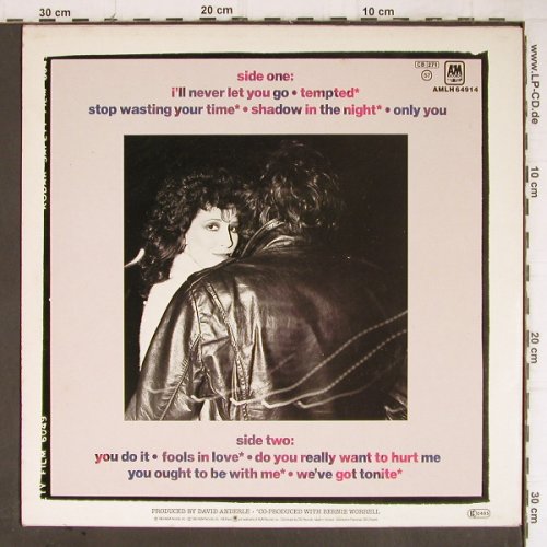 Coolidge,Rita: Never Let You Go, m-/vg+, AM(AMLH 64914), NL, 1983 - LP - H7799 - 3,00 Euro