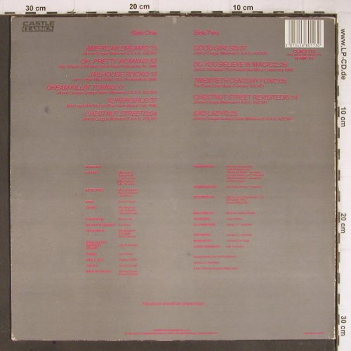 Cougar,Johnny: Chestnut Street Incident, Castle(CLALP113), UK, Ri, 1986 - LP - H7804 - 3,00 Euro