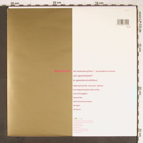 De Ville,Willy: Assassin of love*2/span.Stroll,live, Polydor (877 312-1), D, 1987 Typ: 12" Best.-Nr.: H7857 Preis: 1,00 Euro