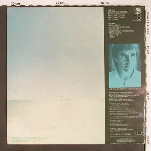 De Burgh,Chris: The Getaway, AM(LH 68549), GR, 1982 - LP - H7859 - 3,00 Euro