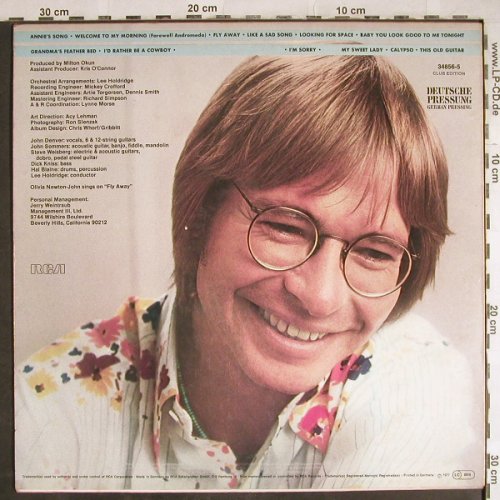 Denver,John: The Best Of, Club-Ed., RCA(34856-5), D, 1977 - LP - H7920 - 3,00 Euro