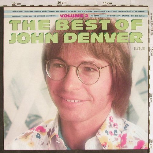 Denver,John: The Best Of Volume 2, RCA(PL 89189), D, Ri, 1977 - LP - H7921 - 5,00 Euro