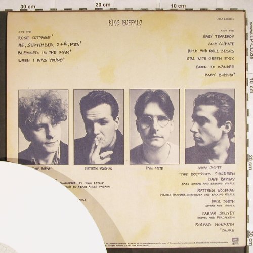 Doctor's Children: King Buffalo,white vinyl, Line(URLP 4.00322J), D, m-/vg+, 1987 - LP - H7962 - 4,00 Euro