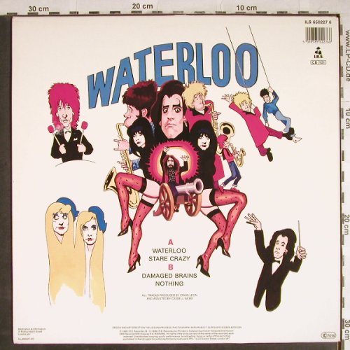 Doctor & the Medics: Waterloo+3, with Roy Wood, IRS(650227 6), NL, 1986 - 12inch - H7964 - 4,00 Euro