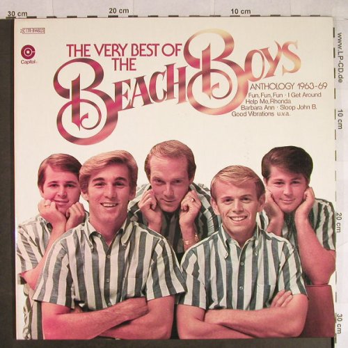 Beach Boys: The Very Best Of-Anthology 63-69, Capitol(C178-81482/3), F, Foc, 1974 - 2LP - H832 - 9,00 Euro