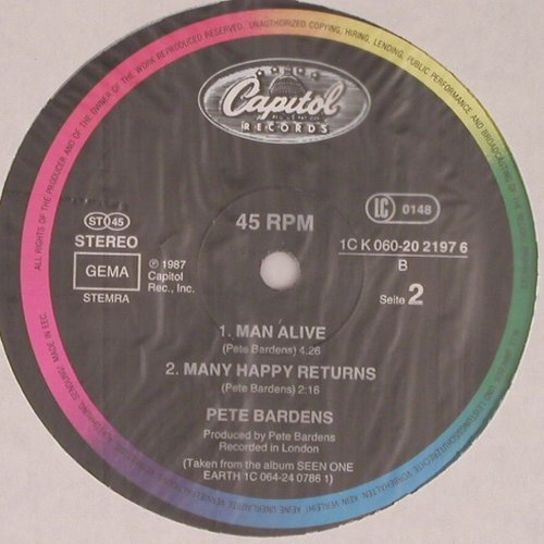 Bardens,Pete: In Dreams+2, Capitol(20 2197 6), EEC, 1987 - 12inch - H8356 - 1,00 Euro
