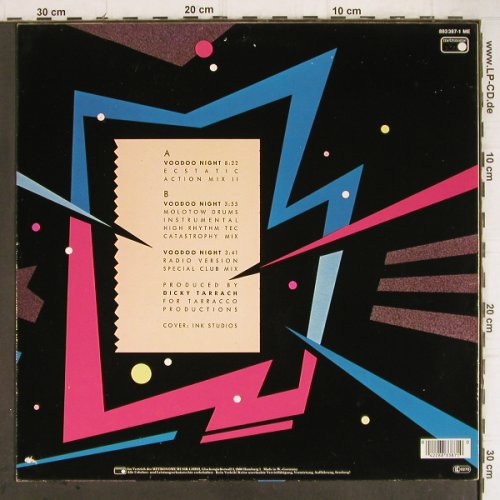 Tarracco: Voodoo Night *3, Metronome(883 387-1 ME), D, 1985 - 12inch - H8519 - 1,00 Euro