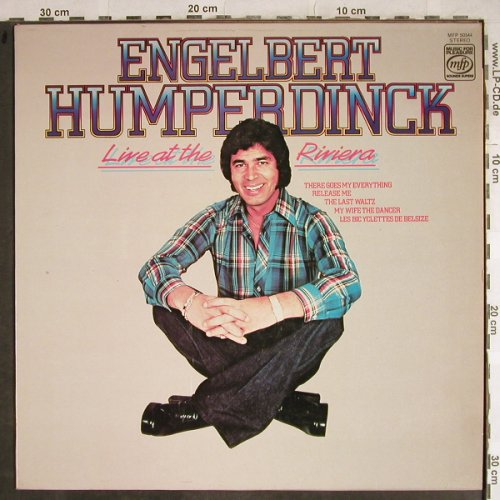 Engelbert Humperdinck: Live At The Riviera, MFP(MFP 50344), UK, 1971 - LP - H8661 - 5,00 Euro