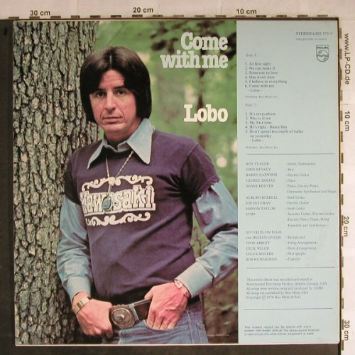 Lobo: Come With Me, Philips(6303 171), NL, 1976 - LP - H8819 - 5,00 Euro