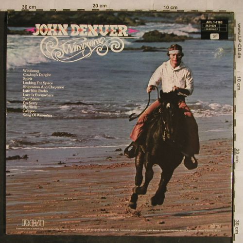 Denver,John: Windsong, Foc, RCA(26.21576 AS), D, 1975 - LP - H9637 - 4,00 Euro