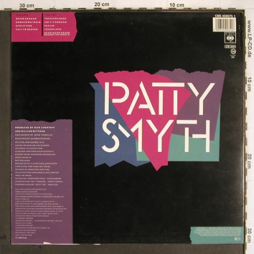 Smyth,Patti: Never Enough, CBS (450075 1), NL, 1987 Typ: LP Best.-Nr.: H9674 Preis: 3,00 Euro