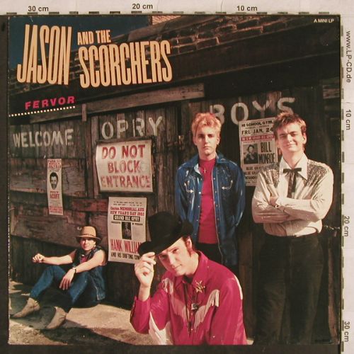Jason & The Scorchers: Fervor, EMI(2400801), NL, 1984 - LP - H9700 - 5,00 Euro