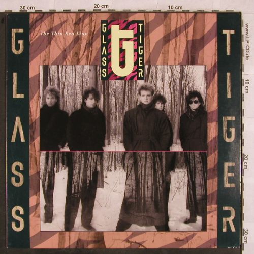 Glass Tiger: The Thin Red Line, Manhattan(24 0570 1), NL, 1986 - LP - H9759 - 5,00 Euro