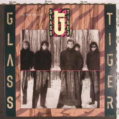 Glass Tiger: The Thin Red Line, Manhattan(24 0570 1), NL, 1986 - LP - H9759 - 3,00 Euro
