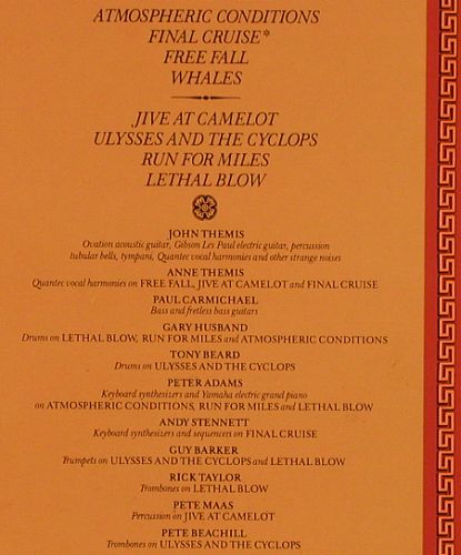 Themis,John: Ulysses & The Cyclops, Coda(CODA10), UK, 1984 - LP - H9793 - 5,00 Euro