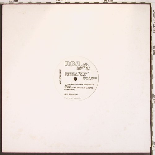 Fleetwood,Mick: Select.from the Visitor, 4Tr. Promo, RCA (DJL1-4106), US, 1981 Typ: 12" Best.-Nr.: V1001 Preis: 3,00 Euro