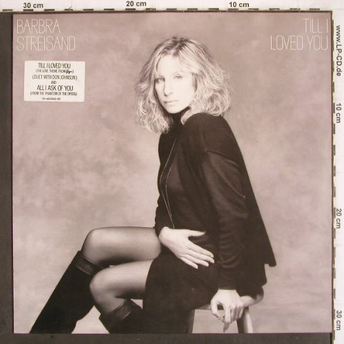 Streisand,Barbra: Till I Loved You, CBS (462943 1), NL, 1988 Typ: LP Best.-Nr.: V107 Preis: 6,00 Euro