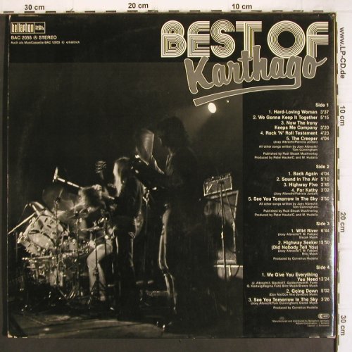 Karthago: Best Of, Foc, Bacillus(BAC 2055), D, 1978 - 2LP - V1093 - 24,00 Euro