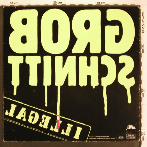 Grobschnitt: Illegal, m /vg+, Brain(0060.365), D, 1980 - LP - V1095 - 7,50 Euro