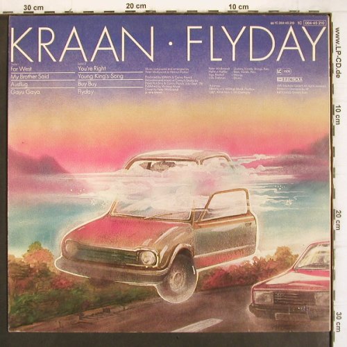 Kraan: Flyday, m /vg+, Harvest(064-45 210), D, 1978 - LP - V1096 - 12,50 Euro