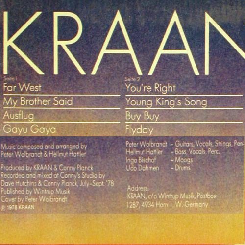 Kraan: Flyday, m /vg+, Harvest(064-45 210), D, 1978 - LP - V1096 - 12,50 Euro