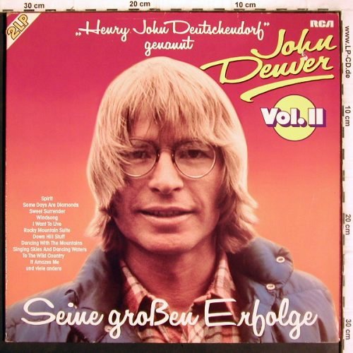 Denver,John: Seine Großen Erfolge Vol.2, Foc, RCA(PL 45396), D, 1982 - 2LP - V1148 - 7,50 Euro