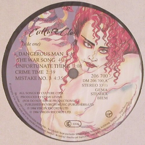 Culture Club: Waking Up With The House On Fire, Virgin(206 700-620), D, 1984 - LP - V116 - 5,00 Euro