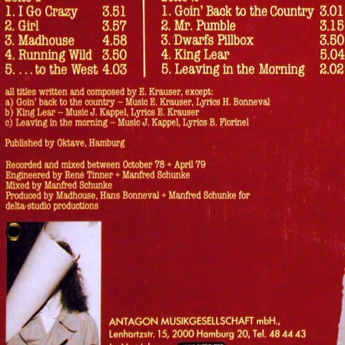 Madhouse: From The East, Antagon(ALP 3232), D, 1979 - LP - V1174 - 9,00 Euro
