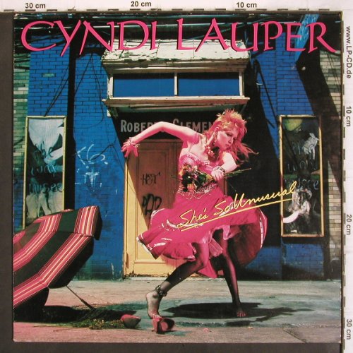 Lauper,Cyndi: She's So Unusual, Portrait(PRT 25792), NL, 1983 - LP - V1220 - 5,00 Euro