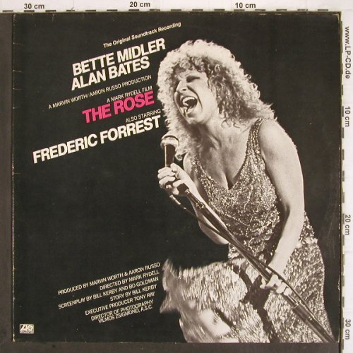 Midler,Bette / Alan Bates: The Rose, Soundtrack, Atlantic(ATL 50 681), D, 1979 - LP - V127 - 6,00 Euro