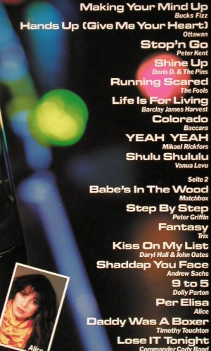 V.A.Hit Rider: Bucks Fizz... Commander Cody Band, Arcade (ADE G 133), D Typ: LP Best.-Nr.: V1289 Preis: 4,00 Euro