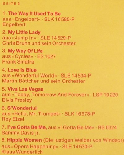 V.A.Bezaubernd: ...schön ist Musik im Frühling,Foc, Telefunken,Promo-Stol (TST 76 200), D,Musterpl Typ: LP Best.-Nr.: V129 Preis: 5,00 Euro