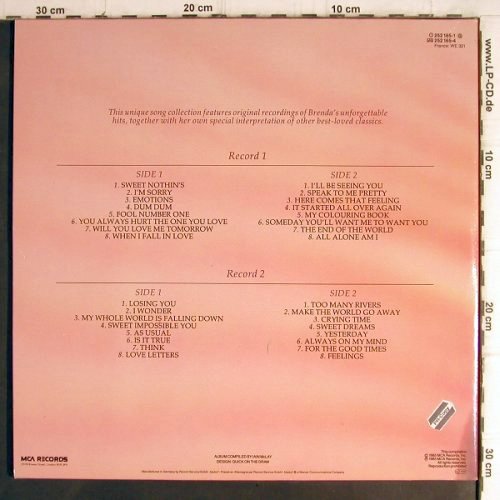 Lee,Brenda: The Very Best Of, Foc, MCA(252 165-1), D, 1985 - 2LP - V1315 - 9,00 Euro