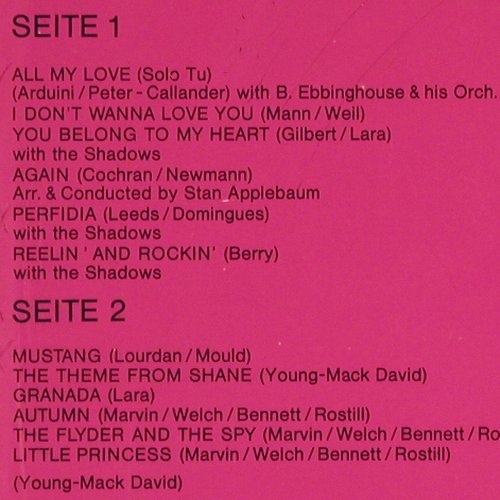 Richard,Cliff / Shadows: Famous Popgroup Of 60's,Foc, MFP/EMI (1C 146-05285/86), D Typ: 2LP Best.-Nr.: V1319 Preis: 7,50 Euro