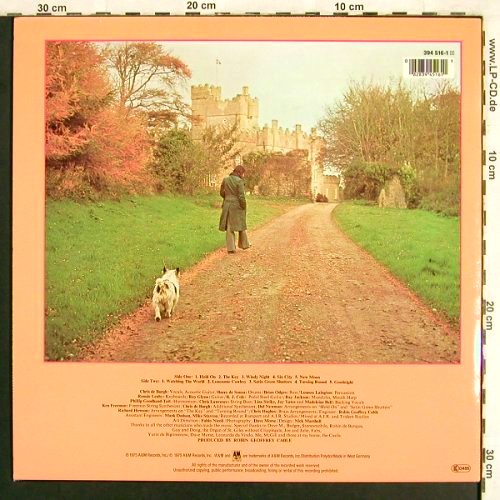 De Burgh,Chris: Far Beyond These Castle Walls.., AM(394 516-1), D, Ri, 1975 - LP - V1326 - 6,00 Euro