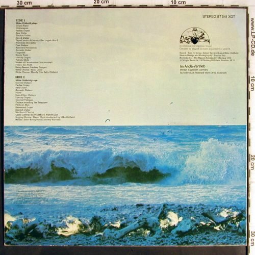 Oldfield,Mike: Tubular Bells, Virgin (red) (87 541 XOT), D, 1973 Typ: LP Best.-Nr.: V1373 Preis: 6,00 Euro