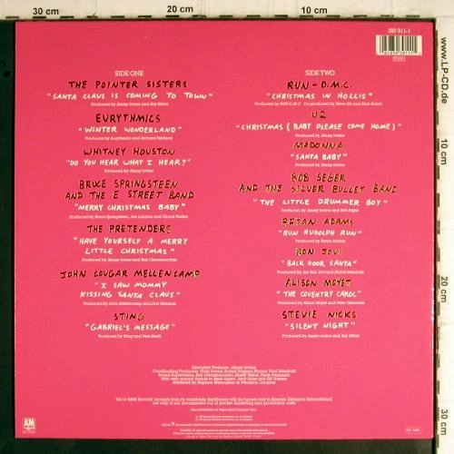 V.A.A Very Special Christmas: Pointer Sisters...Stevie Nicks, AM (K.Haring) (393 911-1), D, 1987 Typ: LP Best.-Nr.: V1397 Preis: 5,00 Euro