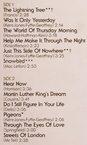 Settlers: Lightning Tree, Decca Musterplatte (6.22082 AF), D, 1975 Typ: LP Best.-Nr.: V1399 Preis: 5,00 Euro