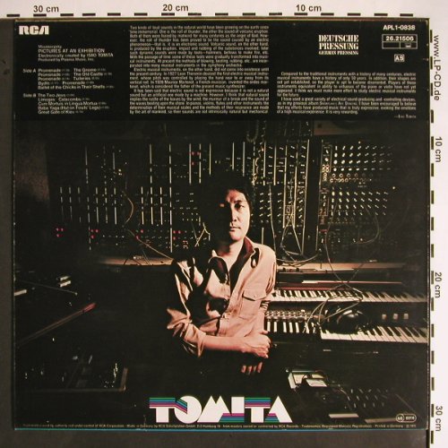 Tomita: Pictures Of An Exhibition, RCA(26.21506), D, 1975 - LP - V1457 - 7,50 Euro