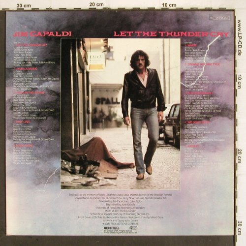 Capaldi,Jim: Let The Thunder Cry, EMI(064-64 342), D, 1981 - LP - V146 - 5,00 Euro
