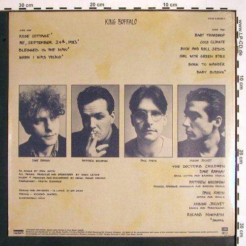 Doctor's Children: King Buffalo,white vinyl, FS-New, Line(URLP 4.00322J), D, sealed, 1987 - LP - V1482 - 7,50 Euro
